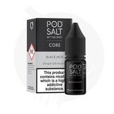 Black Jack 10ml Nic Salt E-Liquid By Core Pod Salt
